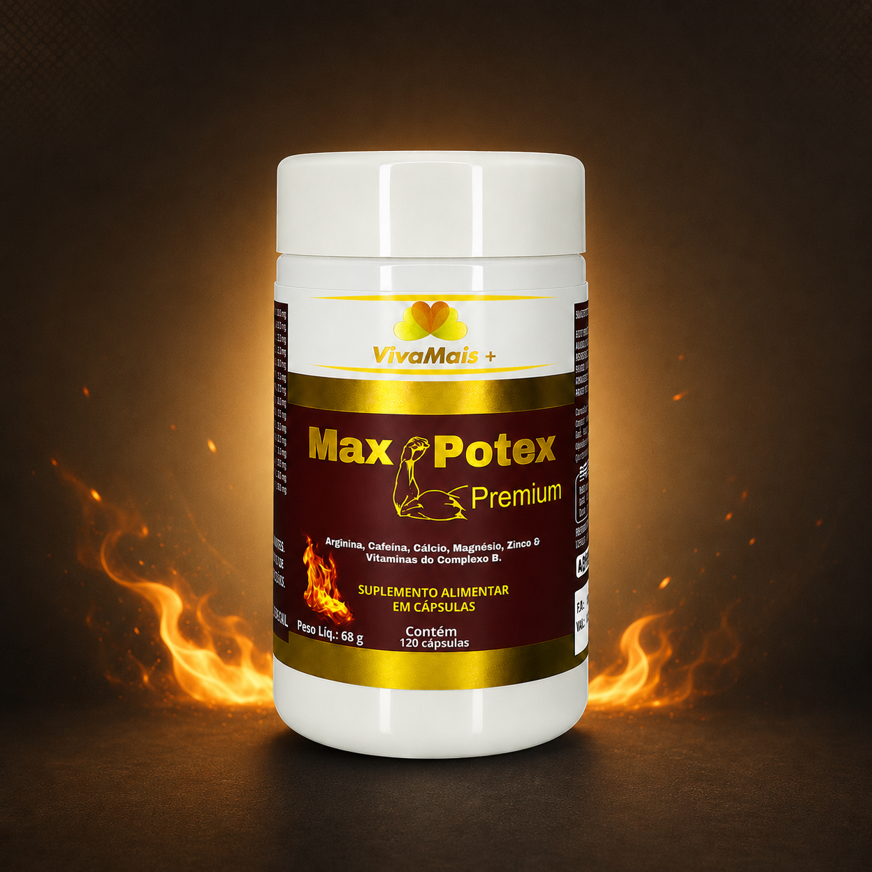 Max Potex Premium - Suplemento Alimentar Em Cápsulas