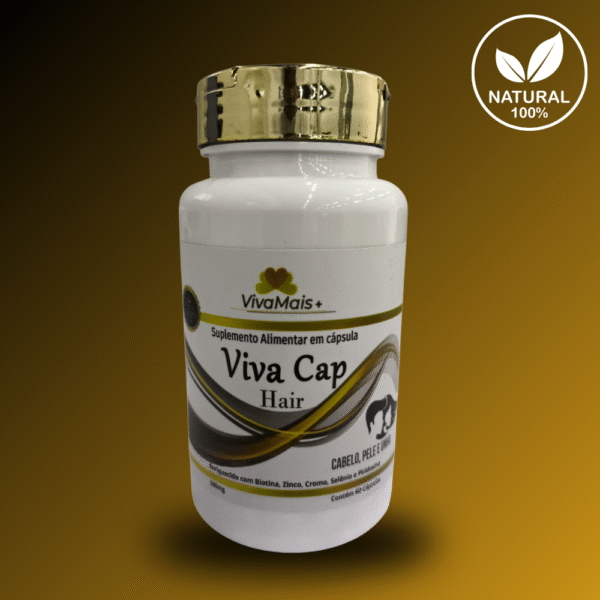 Viva Cap Hair - Suplemento Alimentar Para Saúde Dos Cabelos