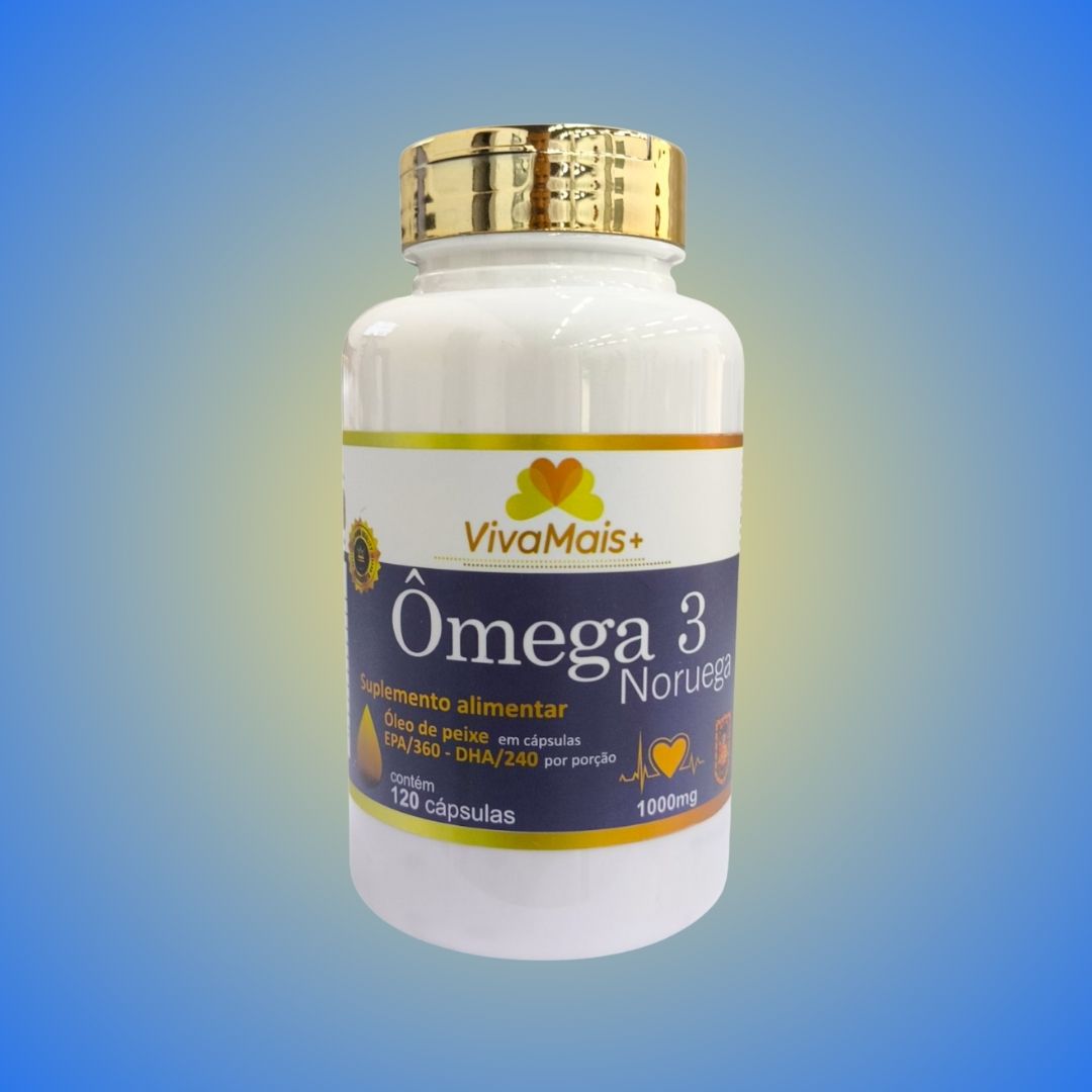 ÔMEGA 3 NORUEGA — CORAÇÃO, CÉREBRO E SAÚDE TOTAL EM DIA