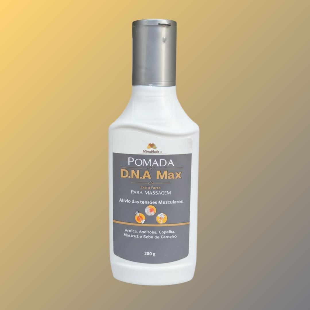 DNA MAX POMADA — ENERGIA, MASSAGEM E PERFORMANCE LOCAL