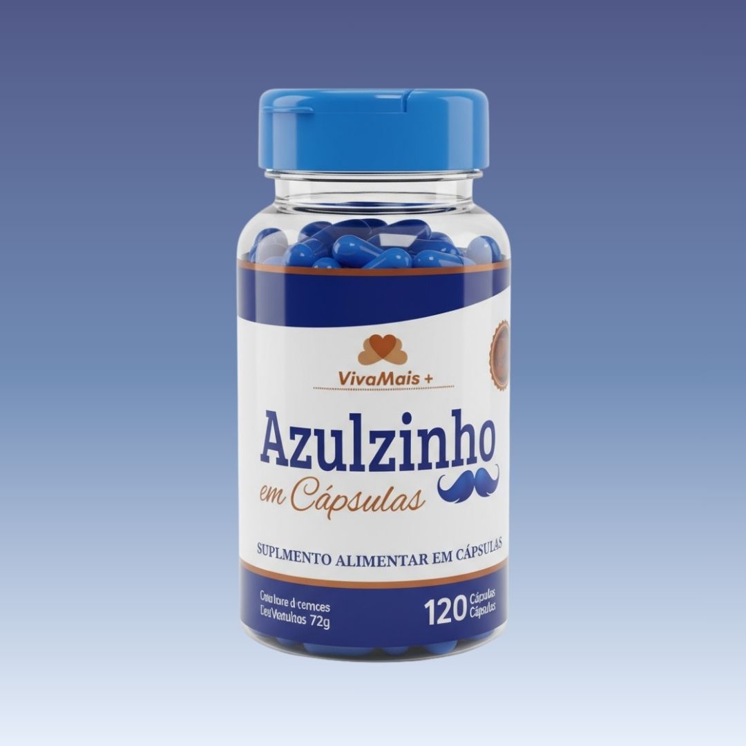 NOVO AZULZINHO EM CÁPSULAS — POTÊNCIA MASCULINA