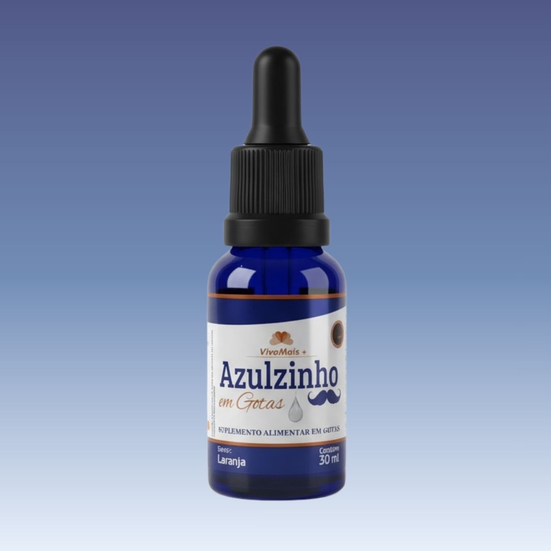 AZULZINHO EM GOTAS — POTÊNCIA MASCULINA