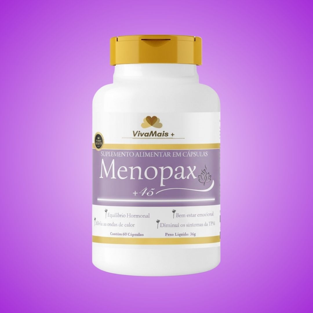 MENOPLAX CÁPSULAS – Conforto & Equilíbrio Para a Mulher