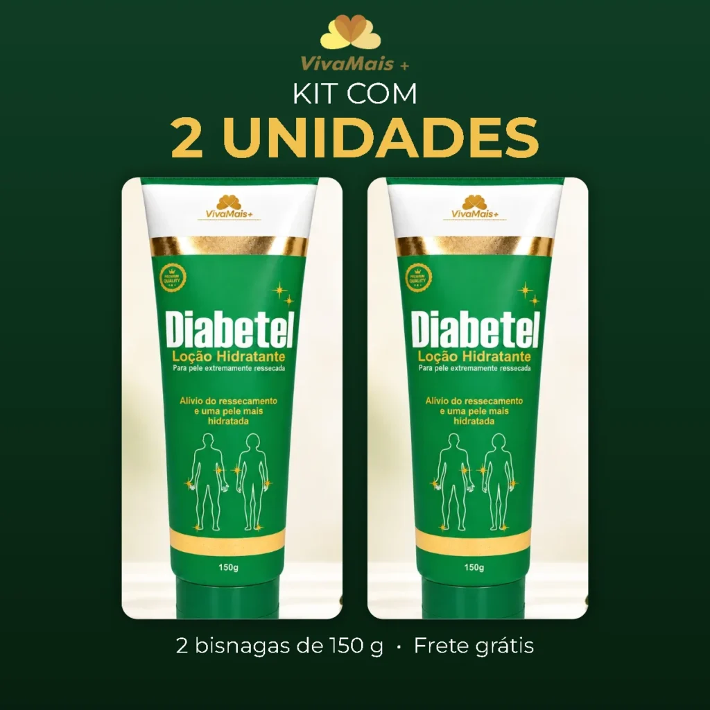 Kit 2 Diabetel – 2 bisnagas de Loção Hidratante 150 g