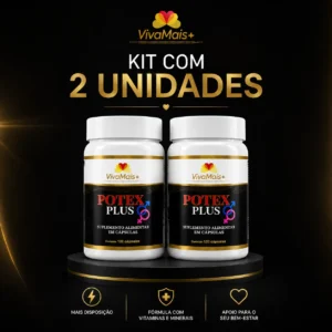 Kit 2 Potex Plus – Suplemento Alimentar (2 frascos)